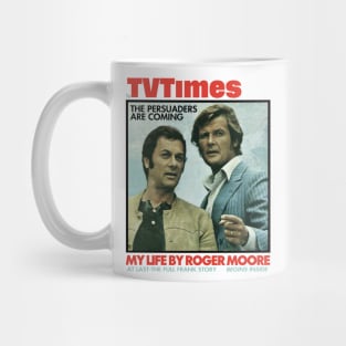 TV Times Tony Curtis Roger Moore Persuaders 1971 Cove Mug